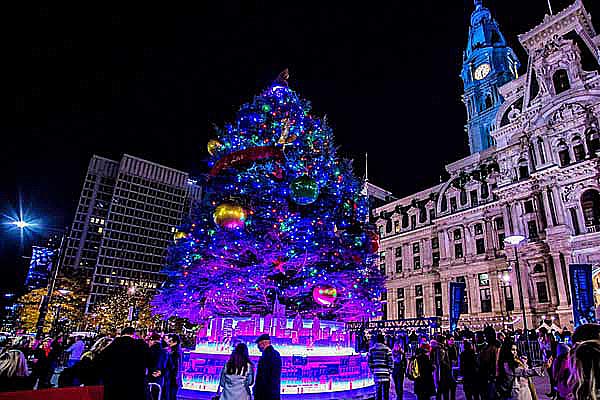 Philadelphia 2016 Christmas tree